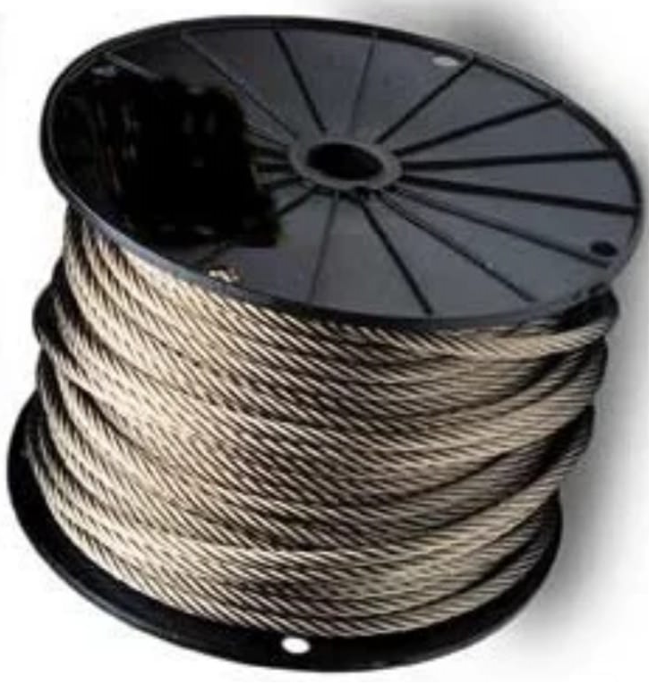 7x19 T316 Stainless Steel Cable 1/8" - 250 reel