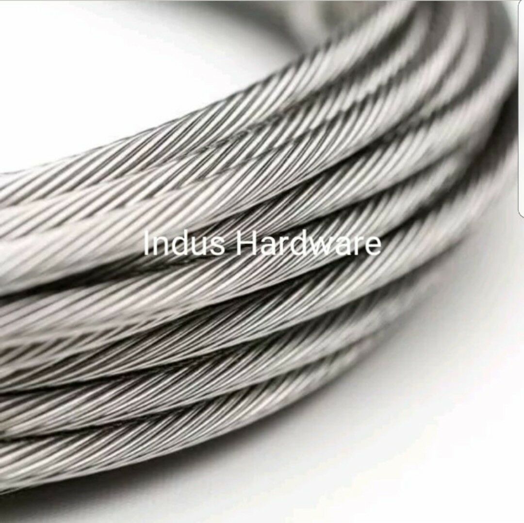 1/4in 1x19 Stainless Steel Cable 1/4in 1x19 Stainless Steel Cable