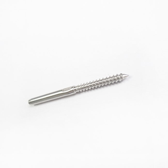 T316 Stainless Steel Swage Lag Screw - 1.5" x 1/4" Right Hand Thread for 1/8" Cable